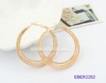 Gold color hoop earring 