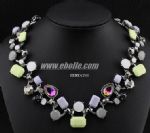 Resin and alloy necklace