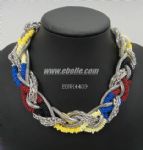 Hemp flowers design necklace