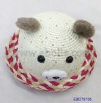 Lovely Bear Straw Hats for Children