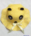 Cute Bear Straw Hats for Children