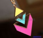 Enamel Drop Necklace