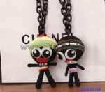 Doll pendant necklace