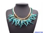 Arborization resin necklace 