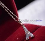 Eiffel Tower Pendant Necklace