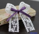 Lace Bowknot Hair Clip