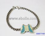 Stainless steel butterfly bracelets
