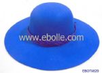 Blue Ladies' Wool Felt Hats