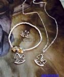 Cute hobbyhorse jewelries set