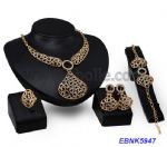 Vintage diamante jewelries set