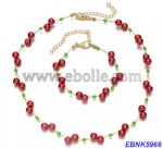 Beaded jewelries set