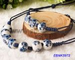 Ceramic beaded jewelries set