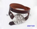 Leather bracelets decorate with metal heart