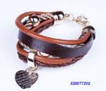 Multilayer leather bracelets 