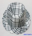 Cotton promotional formal fedora hats