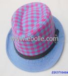 Cotton fedora hat