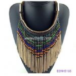 Bohemia style of long metal chain