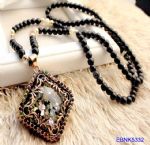 Gemstone Beaded Necklace