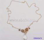 Metal charms necklace