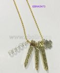 Metal charms necklace