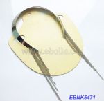 Metal tassel open collar