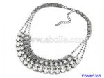 Multi Diamante Chain Necklace