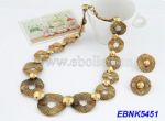 Punk exaggerate annual ring fringe jewelry sets
