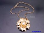 High-end Metal Camellia Necklace
