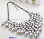 Delicate Multi Imitation Pearl Necklace