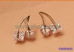 Luxury cherry zircon earrings
