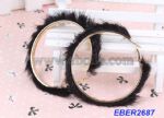 Fasion plush hoop earring