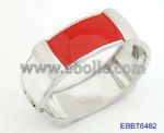 Chic Metal Enamelled Bangle