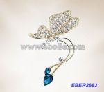 Butterfly clip earring