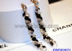 Sparkly zircon crystal earring