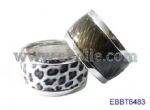 Exquisite Enamelled Wide Bangles