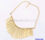 Exquisite Metal Tassels Necklace