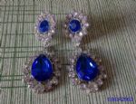 Splendid rhinestone earrings