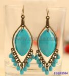 Vintage resin drop earrings
