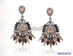 Elegant water drop crystal earrings
