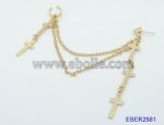 Metal clip earrings