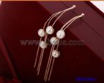 Pearls drop earrings