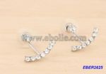 Exquisite crystal stud earrings