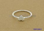 Heart shape of crystal rings