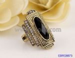 Vintage personalized gem ring