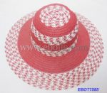 Trendy Double Color Straw Hats