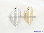 Shield shape metal rings