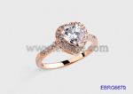Elegant crystal rings
