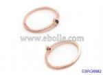 Exquisite rings with rhinestone inlaid