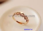 Heart Shape Ring Inlay rhinestone