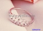 Exquisite Crown Shaped Metal Alloy Rings